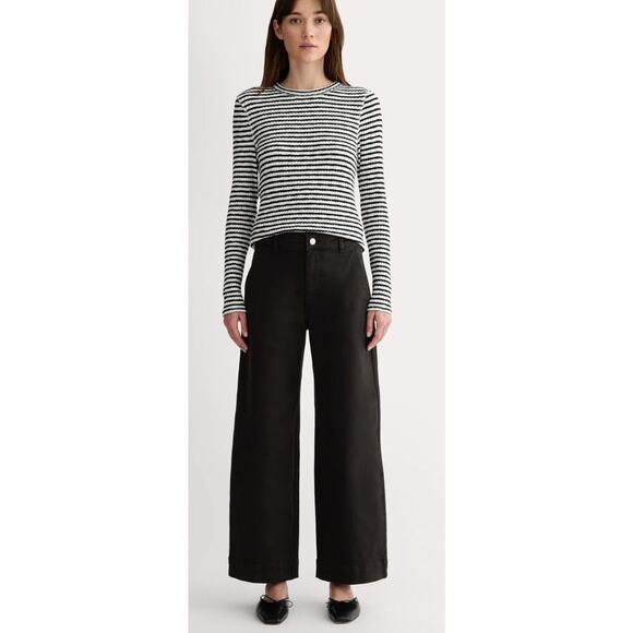 Everlane The Twill Wide Leg Pant - Picture 1 of 11